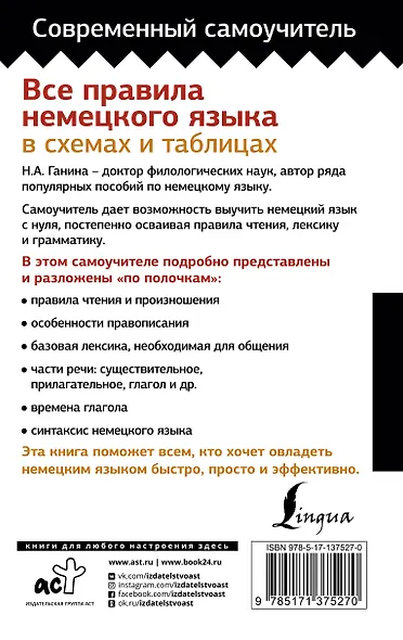Все правила немецкого языка в схемах и таблицах - фото 2