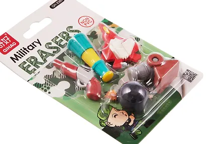 Набор Ластики пазлы Милитари - фото 3