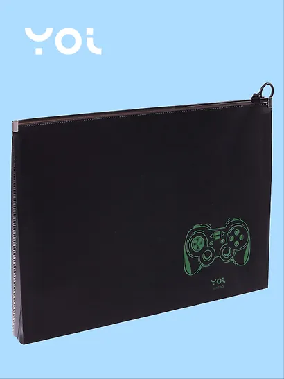 Папка на молнии А4 "Геймер", Yoi - фото 3