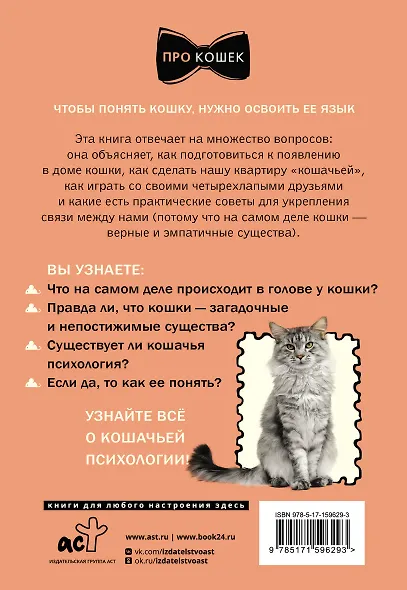 ЗаМУРчательный гид. Как научиться читать мысли кошки - фото 2