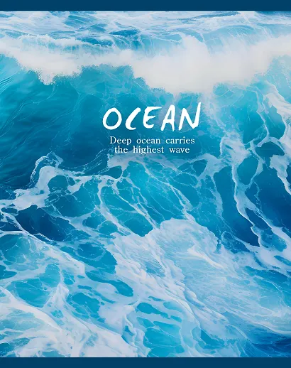 Тетрадь общая «Ocean», 48 листов в клетку, А5, в ассортименте - Listoff - фото 2
