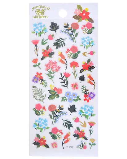 Наклейки Цветочки - фото 1