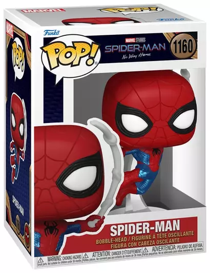 Фигурка Funko POP! Bobble Marvel Spider-Man No Way Home Spider-Man Finale Suit - фото 1