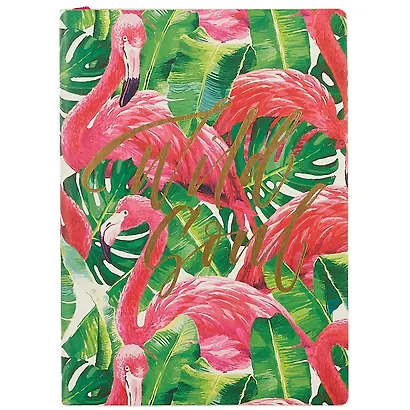 Ежедневник недатированный «Vision. Tropicalbirds» А6, 80 листов, кожзам, Greenwich Line - фото 1