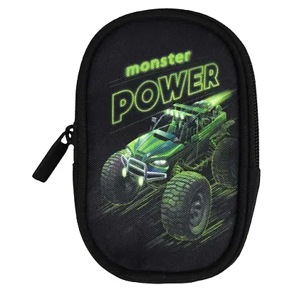 Ранец "МОНСТР-ТРАК" 2отд., 37*27*13см, 2 кармана, полиэстер, водоот. ткань, светоотр. элементы, 3 кармана - фото 5