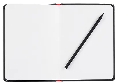 Скетчбук А5 80л "КОТ ЛЯ РУС" 100г/м2, тв.обложка, выб.лак, резинка, мат.ламинация - фото 3