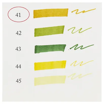 Маркер художественный "Сонет" желто-оливковый, двухсторон., тонк. и широк.долото, Сонет - фото 3