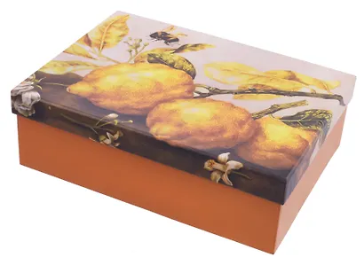 Коробка подарочная "ART. Гарцони Д. Натюрморт с лимонами" 22*16*7, Schiller - фото 2