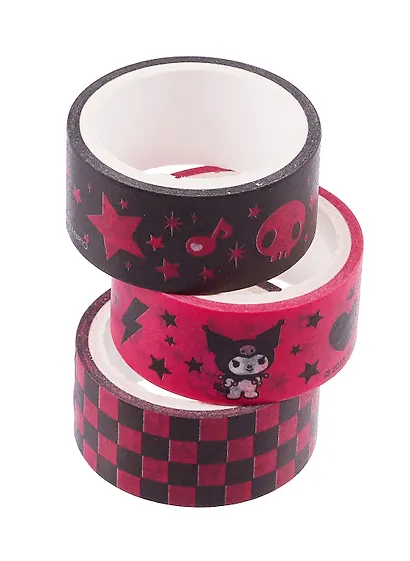 Лента клейкая декоративная 3штSanrio №5К - фото 2