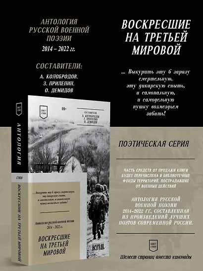 Воскресшие на Третьей мировой. Антология военной поэзии 2014 - 2022 гг. Стихи - фото 3