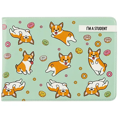 Обложка для студенческого Корги (СБ2019-046) - фото 1