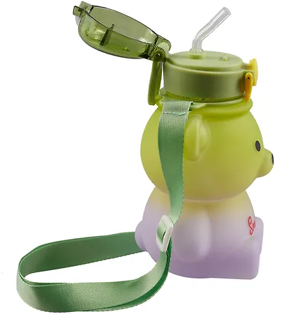 Бутылка с ремнем Мишка Smile (400мл) (пластик) (12-16041-202306-120) Bookvalno - фото 10