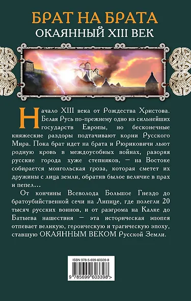 Брат на брата. Окаянный XIII век - фото 2