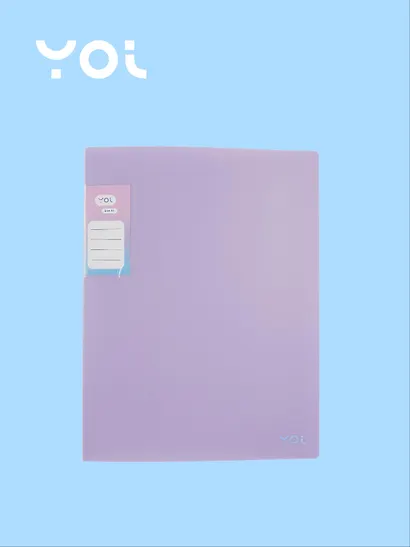 Папка 20 файлов, А4 "Pastel" Yoi, в ассортименте - фото 2