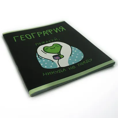 Тетрадь 48 листов в клетку "Жабка. География" - фото 4