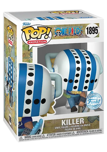 Фигурка Funko POP! Animation One Piece Killer (Exc) (1895) (Fun84907) - фото 2