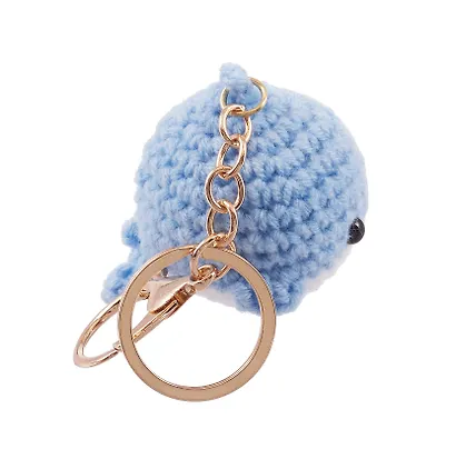 Брелок вязаный Кит (текстиль) (9см) (12-4305-202507-KNIT6) - фото 4