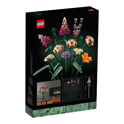 10280 Конструктор LEGO Creator Expert Букет цветов, 756 деталей, возраст 18+ - фото 3