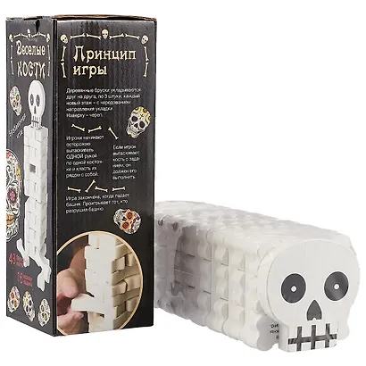 Игра Фанни Бонс (Веселые кости) с фантами (А1001) (3+) (коробка) - фото 2