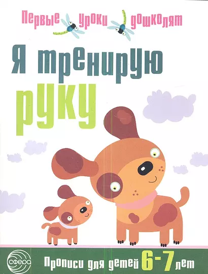 Я тренирую руку: Прописи для дошкольников 6—7 лет. - фото 1