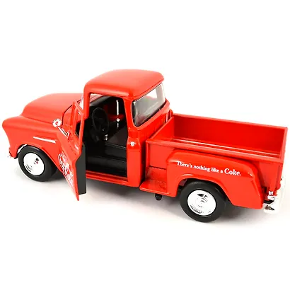 Машинка литая коллекционная Motor City Classics - Die-сast модель по лицензии Coca-Cola 1953 Chevy Pickup, масштаб 1:43 - фото 5