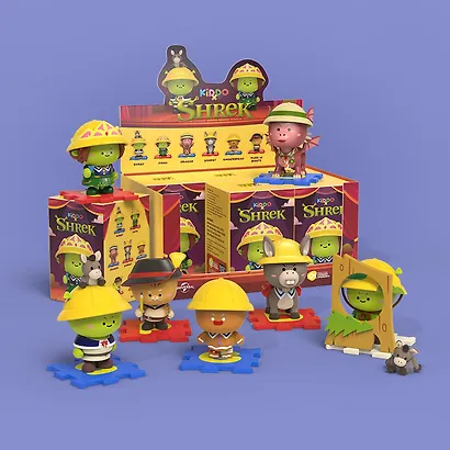 Коллекционная фигурка Mighty Jaxx  Shrek в ассортименте (коробка) (8х11х8) (71170) - фото 1