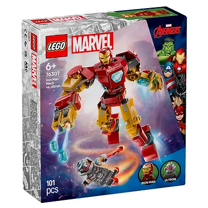 LEGO Marvel: Робот Железного Человека против Альтрона, 101 деталь (76307) - фото 2