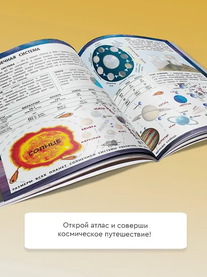 Космос. Мой первый атлас с наклейками - фото 5