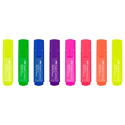 Набор текстовыделителей  8 штук "46 Superfluorescent" 1-5мм, Faber-Castell - фото 3