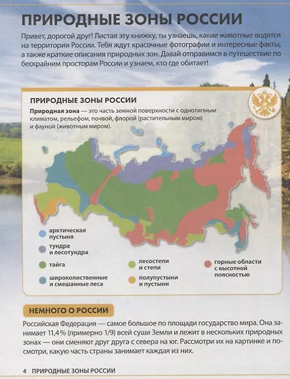 Животные России. Детская энциклопедия - фото 4