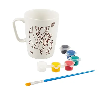 Кружка-раскраска "Лисичка" - фото 3