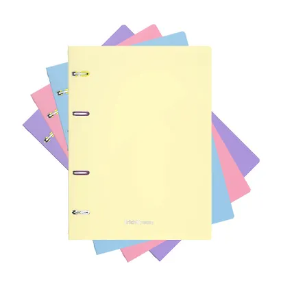 Тетрадь на кольцах в клетку Erich Krause, Pastel, 80 листов, в ассортименте - фото 11