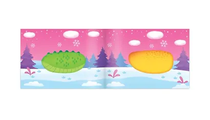 Книжка с наклейками "Мои чудо-звери. Новогодний переполох" - фото 3