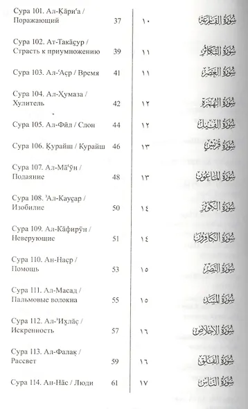 25 коротких сур. Священный Коран (ср/ф) - фото 3