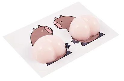 Наклейки сквиш антистресс Капибара - фото 5