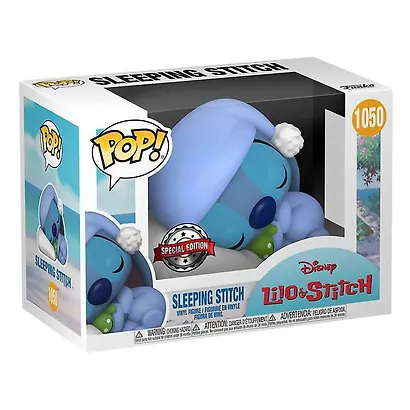 Фигурка Funko POP! Disney Lilo & Stitch Sleeping Stitch (Exc) (1050) 56127 (Fun25491106) - фото 2
