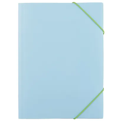 Папка на резинке А5 "Pastel" пластик 0.5мм, ассорти - фото 6