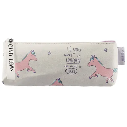 Пенал «Единорожки с надписями», 20 х 7.5 см - фото 4