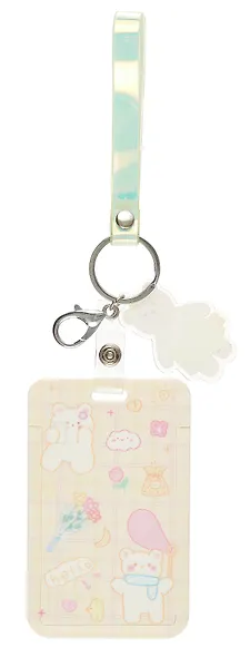 Бейдж "Kawaii", вертикальный, с брелком, в ассортименте - фото 6