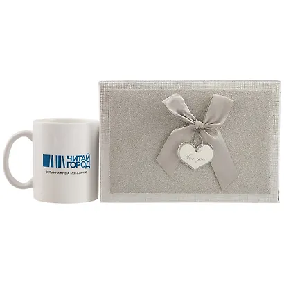 Подарочная коробка «Металлик серебро», большая - фото 4