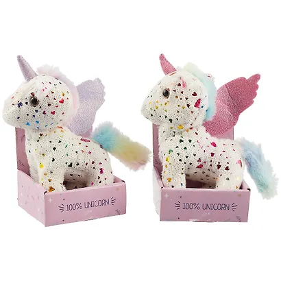 Единорог с блестками в цветной коробке - фото 5