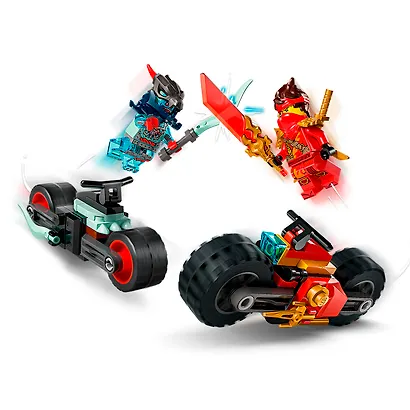 LEGO NINJAGO: Гонка Кая на мотоцикле, 79 деталей (71838) - фото 5