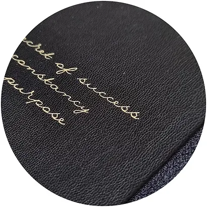 Тетрадь «Quote», 120 листов в клетку, черный, на кольцах - фото 4