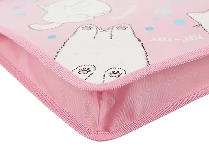 Папка для тетрадей А4 "Пушистики" 24,5*34*4см пластик, молния - фото 3