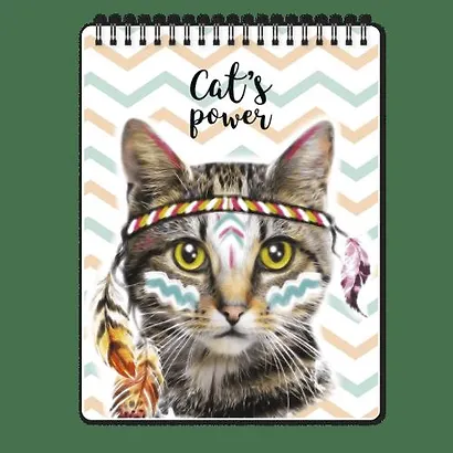 Блокнот, 80л. А5(156*207) клетка Be Smart Indie мягкий переплет, на спирали - фото 1