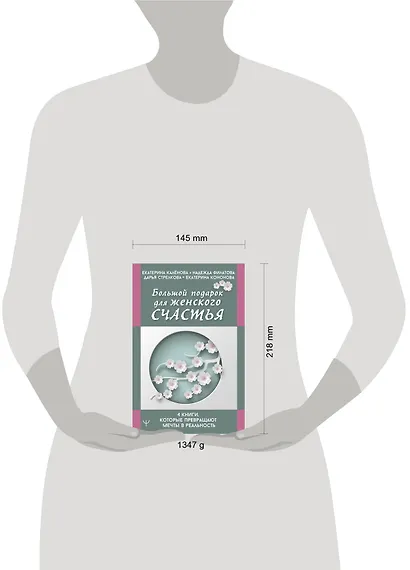 Большой подарок для женского счастья. 4 книги, которые превращают мечты в реальность - фото 3
