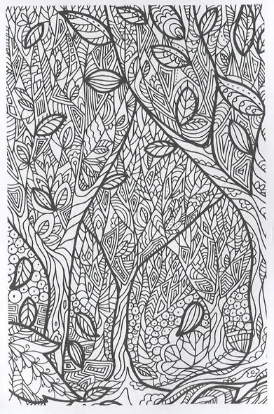 Релакс-раскраска. Чудесные узоры в стиле Дудл - фото 3