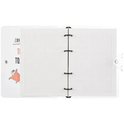 Тетрадь на кольцах в клетку InFolio, Relax, 120 листов - фото 2