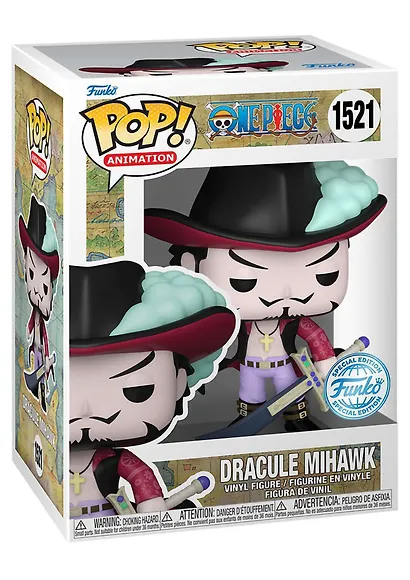 Фигурка Funko POP! Animation One Piece Dracule Mihawk (Exc) (1521) (Fun77108) - фото 2