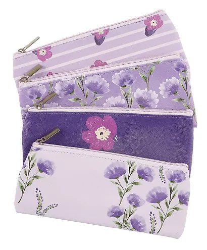 Пенал-косметичка "Lavender" плоская, с подкладом, ассорти, Yoi - фото 4